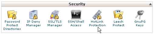 Proteksi Hotlink Via cpanel