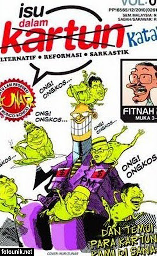 Di Malaysia Menyimpan gambar kartun dihukum 3 tahun