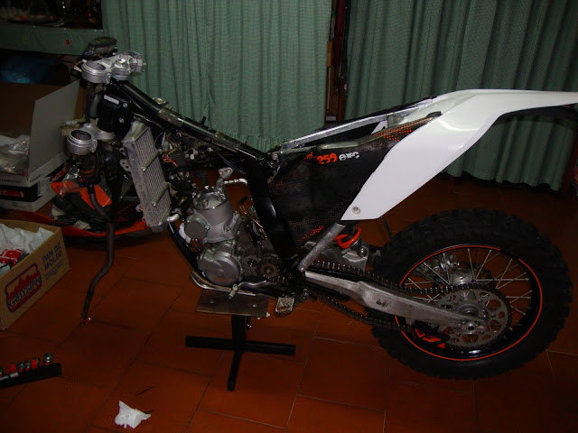 Ktm 250 -revisao 200 horas / kit 300 DSC01690