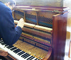 BECHSTEIN Upright Model IV mahogany