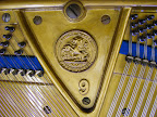 bechstein 9 upright piano Ebony