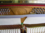 Bentley modern (Esher model) upright piano..... now voiced for that mellow tone