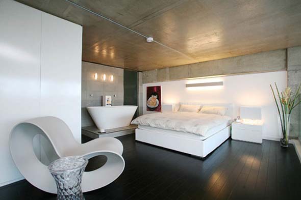 modern apartment bedroom decorating interior design