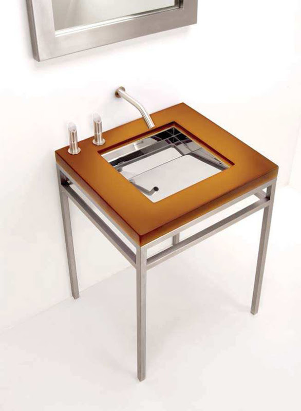 modern brown sink color design ideas
