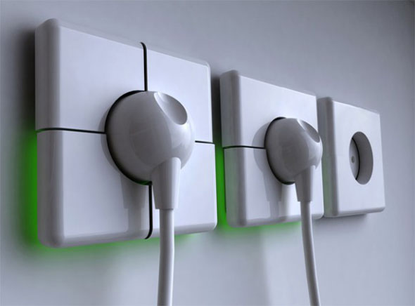 minimalist elegant electrical plug switches design