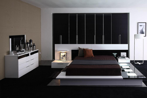 modern elegant impera bed model design
