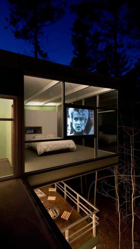 modern contemporary large glass house design