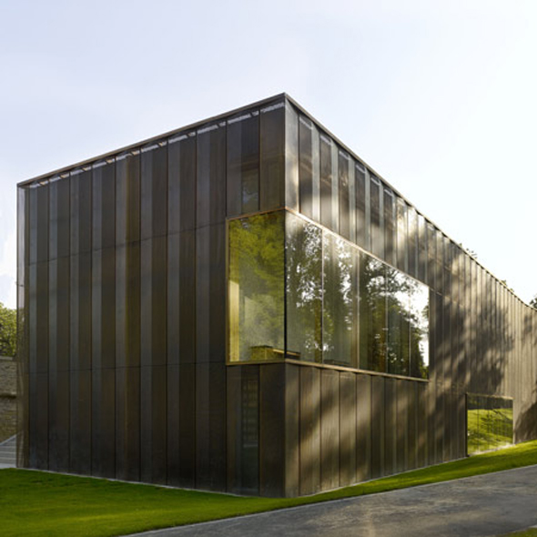 cubic villa luxembourg art gallery design