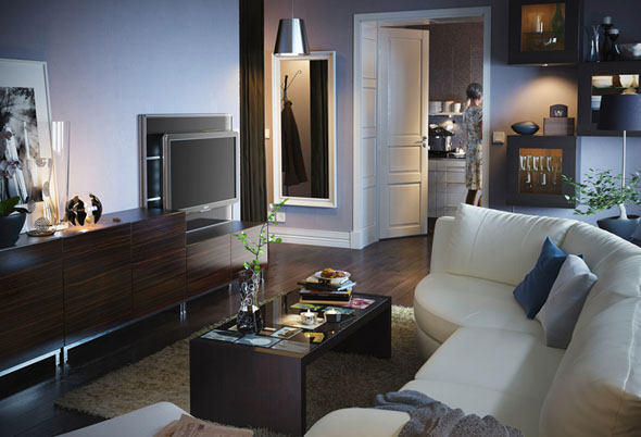 elegant ikea living room decorating design