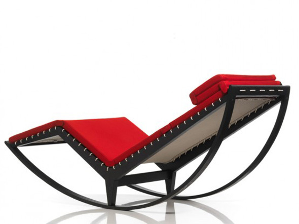 modern rocking leather lounge chairs furniture