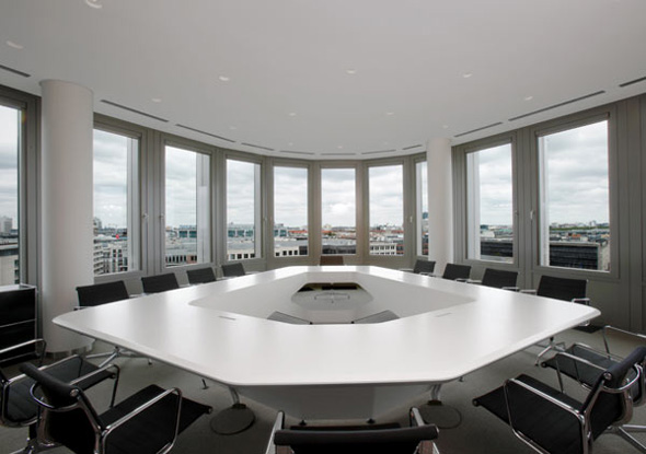 office conference table interior layout design