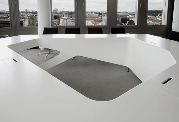 white conference table furniture design ideas