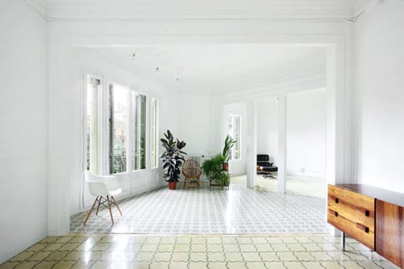 retro apartment touches interior design ideas