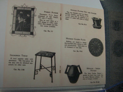 Early Catalog shows Moorish plate, Courtesy The Catalina Island Museum