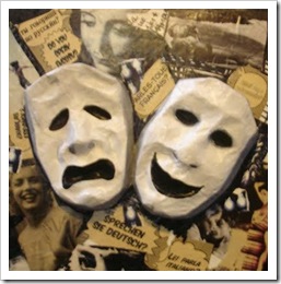 mascaras de teatro R