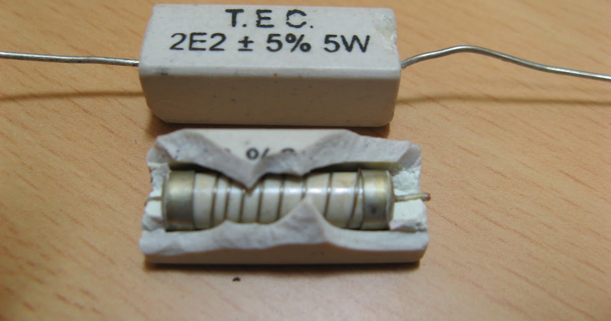 Electronics FAQ Inside a Power Resistor