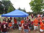 Nebraska Tailgate right before gametime