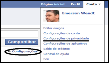 Facebook - restrição 2 Facebook - restrição 2