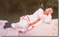 Osoba koja praktikuje spavajući qigong