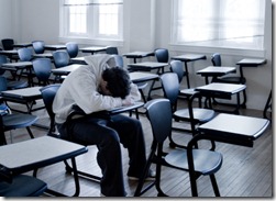 Boy in classroom