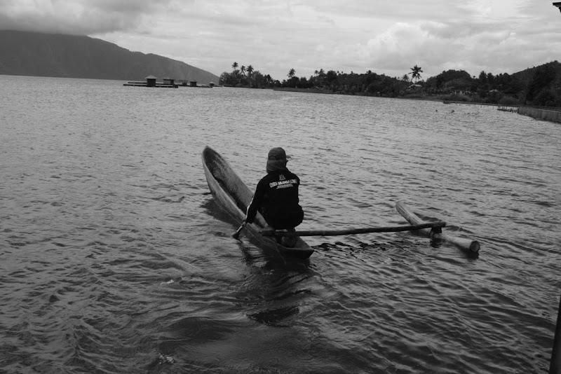 Fishing boat_Ranau Lake_Sumatra_Lumbok Village_West Lampung_Indonesia