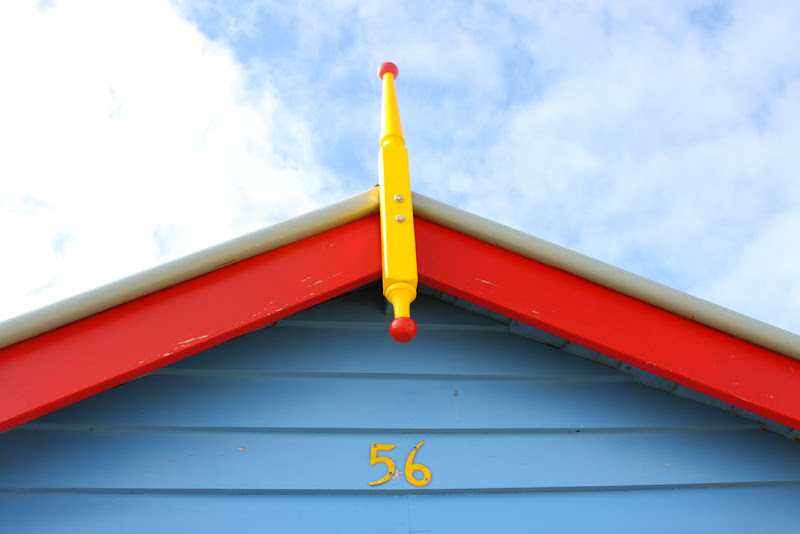 Beach hut roof_Brighton Bay_Melbourne_Australia