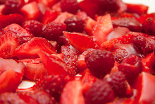 red berry pile