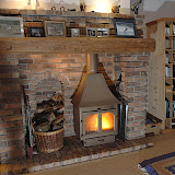 Beautiful fireplace