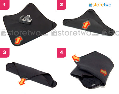 Soft Neoprene Wrap For Camera and Accessories