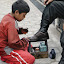 Many Boys Earn their Living Shining Shoes