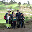 We were just dropped off by the bus and are ready to hike.