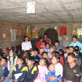 This is sunday school at a church in Quito