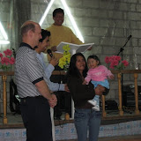 A baby dedication