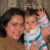 Sweet Jedidia (Nestor &amp; Donata's baby) with Carmen Munguia