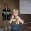 Jonathan wanted to go first in sampling the native drink