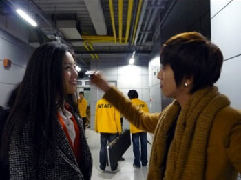 รูปภาพในกองถ่ายละครเรื่อง You’re Beautiful