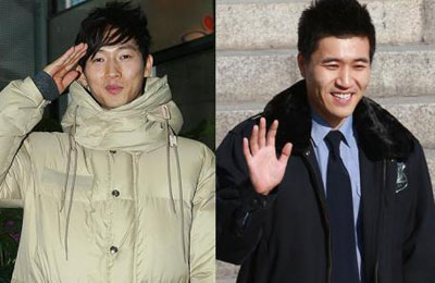 Kim Jong Min และ Jang Woo Hyuk ปลดประจำการแล้ววันนี้