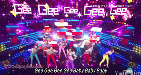 คลิปคอนเสิร์ต SNSD ขึ้นแสดง ‘Gee’ ใน MUSIC STATION ประเทศญี่ปุ่น
