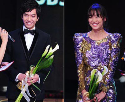 Go Hyun Jung คว้าแดซางในงาน Drama Awards ของสถานี SBS ปี 2010