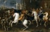 Poussin, La caza de Atalanta y Meleagro