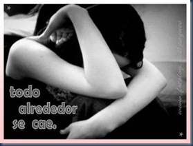 todo alrededor se cae