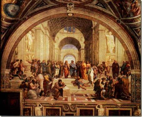 Escola de Atenas, Rafael. 1510-11 Vaticano