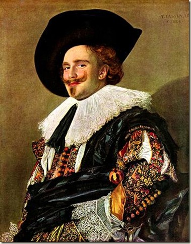 O Cavaleiro Sorridente, Frans Hals, 1624.