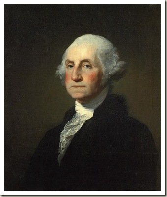 George Washington (O Retrato de Athenaeum) Gilbert Stuart - 1796
