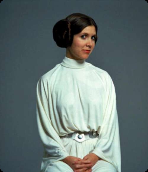 cool star wars leia 1977 coy side of the force