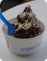chocolate with cherry and white chocolate