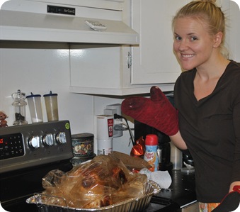 roasted turkey!