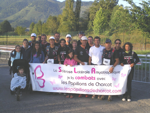 La Team Papillons au Trail du Barétous