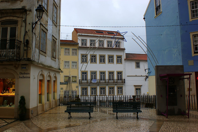 Coimbra num dia de chuva