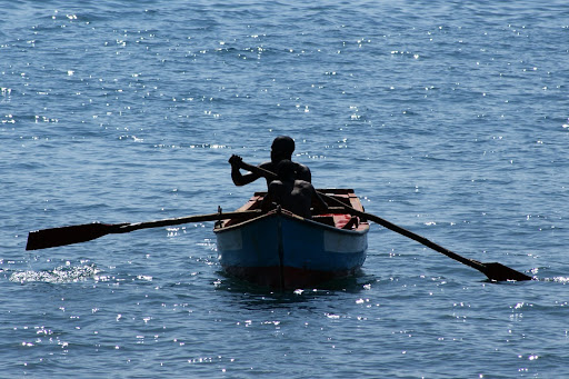 Pescadores em Cabo Verde